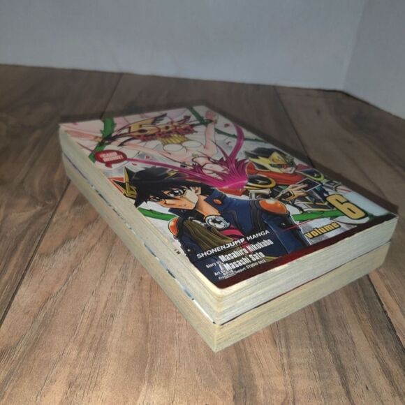 Shonen Jump Manga Yu-Gi-Oh 5D'S Comicbook Volume 5 & 6 By Masahiro Hikokubo - Picture 2 of 6